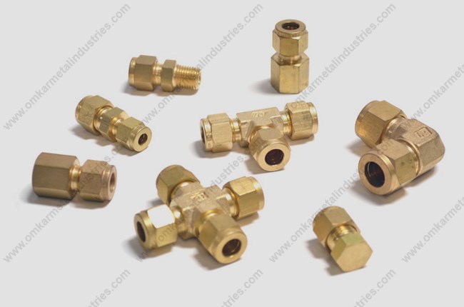brass compression fittings