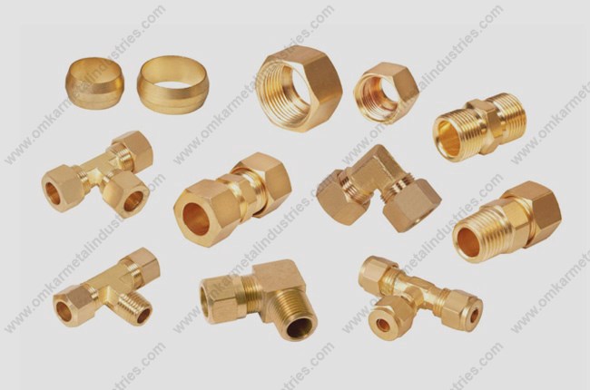 brass compression fittings
