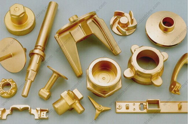 brass forging components